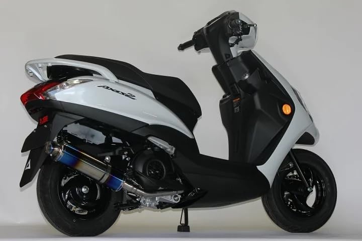 専用HMSアクシスZ 8BJ-SEJ6J O2センサーS346 マフラー Amazon | S346 アクシスZ (8BJ-SEJ6J) O2センサー対応 バイクマフラー